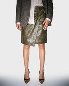 Moto Seam Skirt