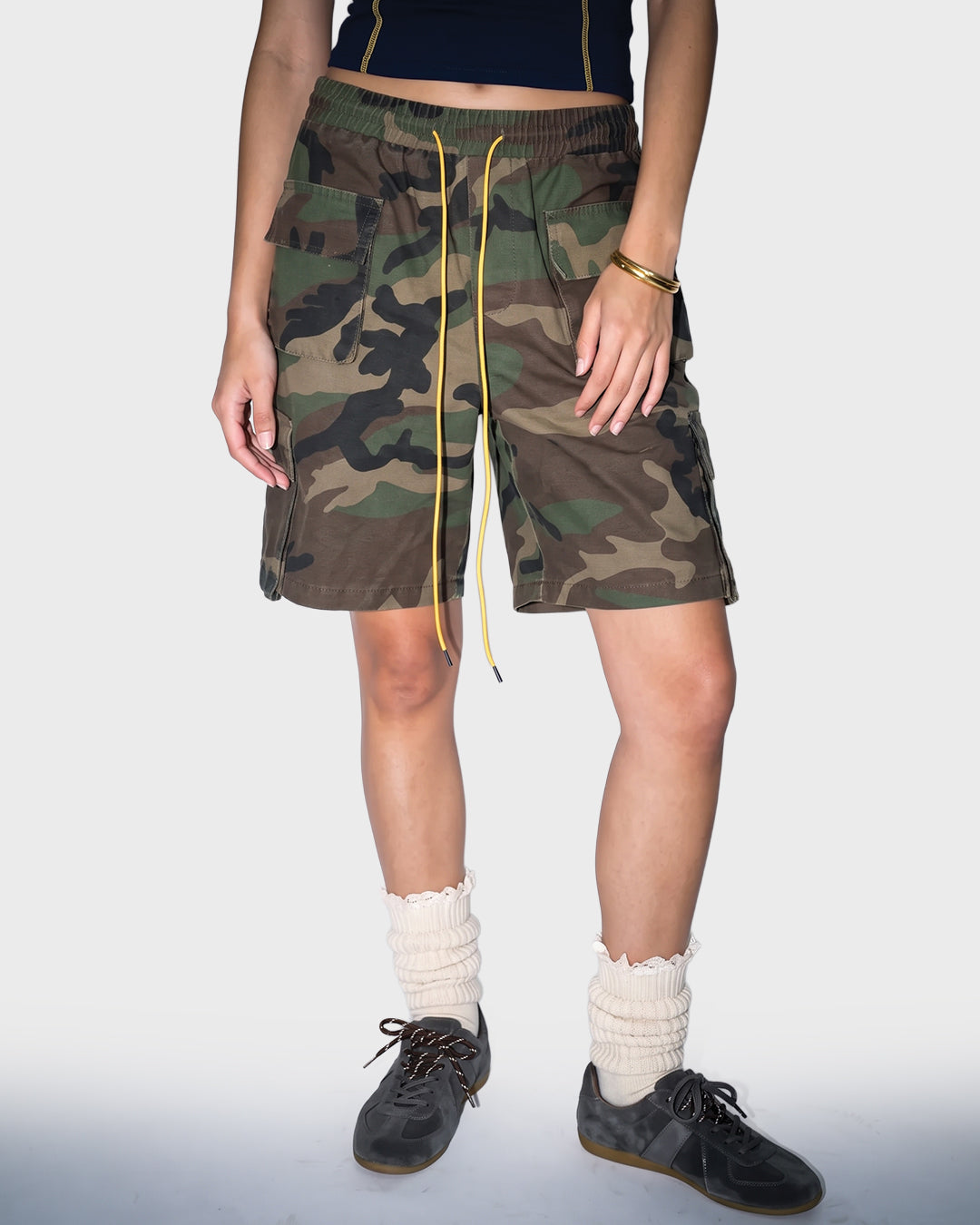 Soft Camo Cargo Short