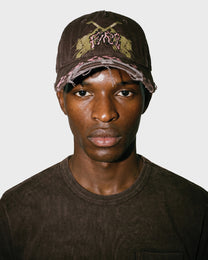 Flame Cut-Off Brim Cap