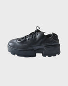 Paneled Leather Trainer