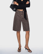 Pumice Stone Denim Shorts