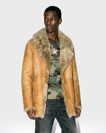 Shearling Record Coat