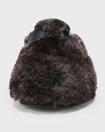 Plush Fur Mule