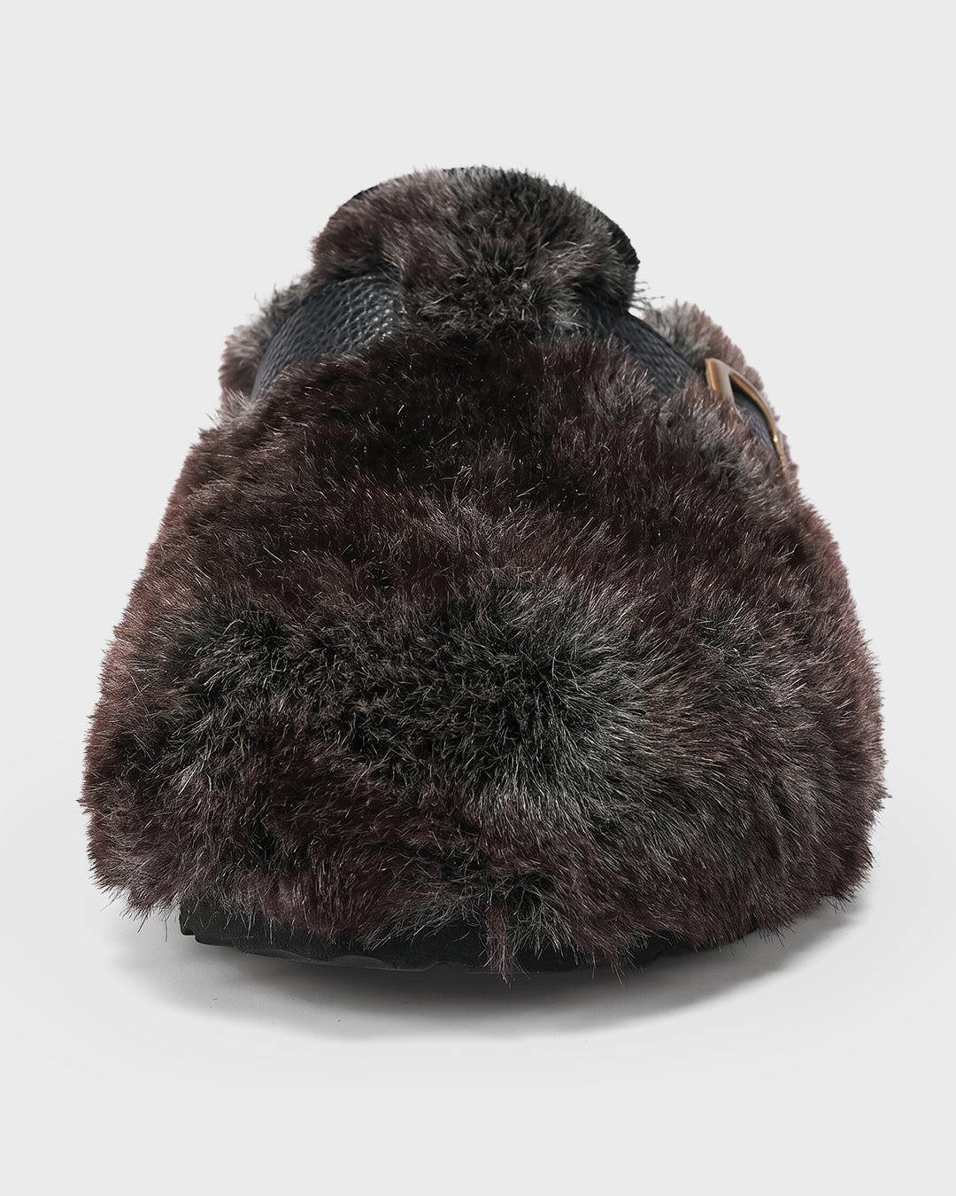 Plush Fur Mule