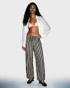 Wide Stripe Trouser
