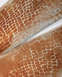 Rust Overdye Wide Jeans