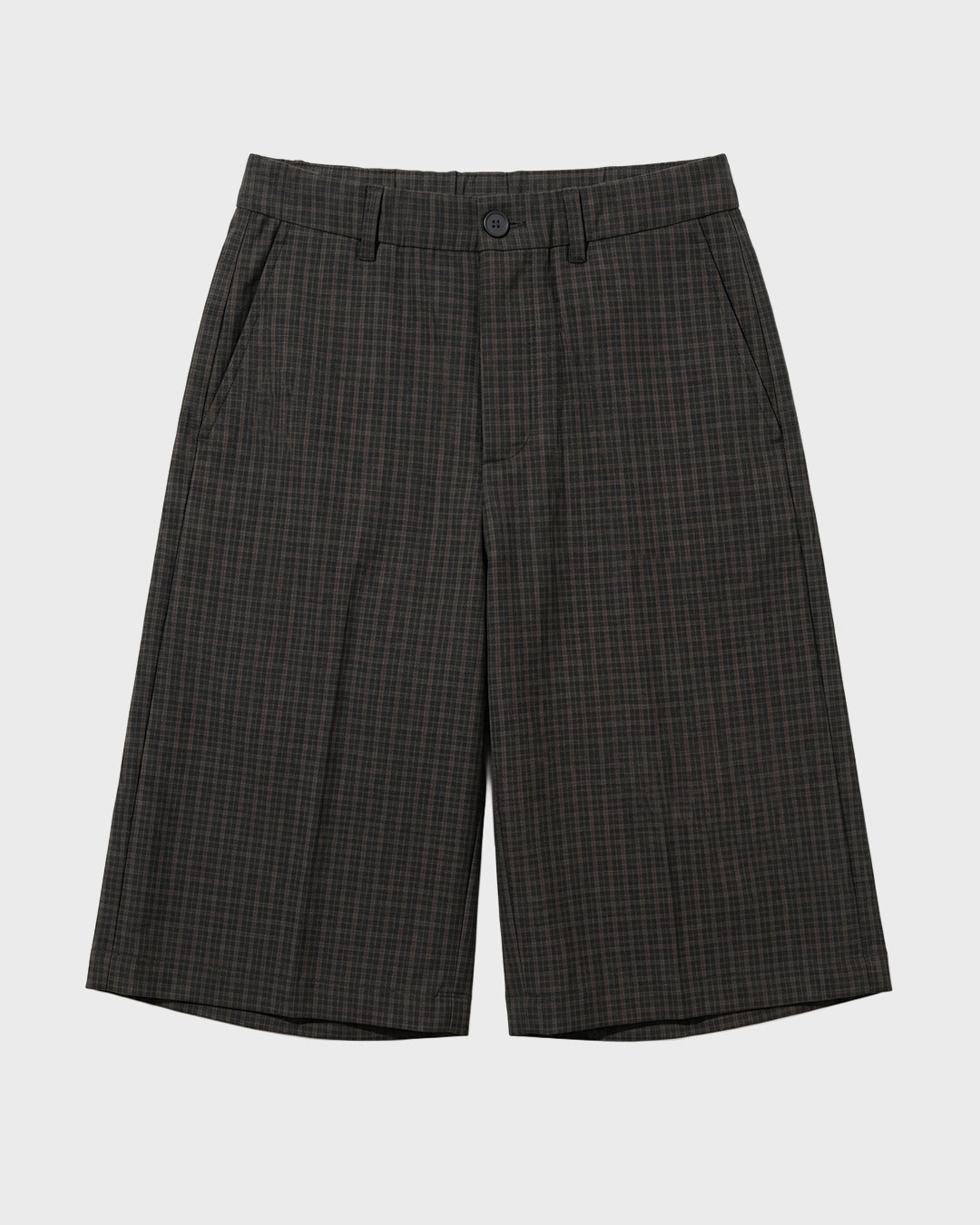 Café Check Shorts