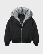 Fur Lined Bomber Jacket