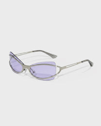 Traced Oval Sunglasses