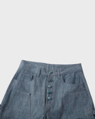 Pantalones cortos de mezclilla con pañuelo desteñido