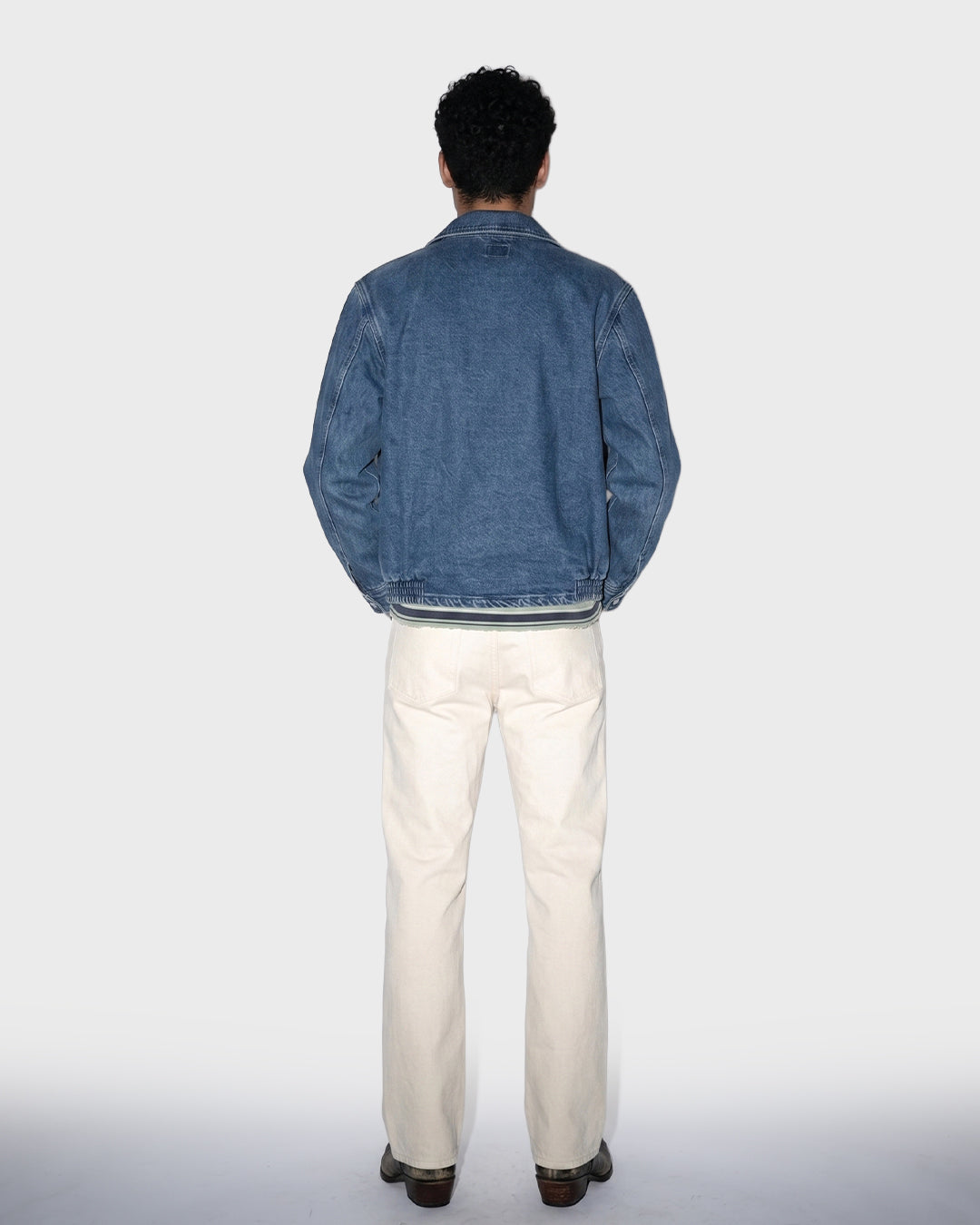 Giacca di jeans rielaborata