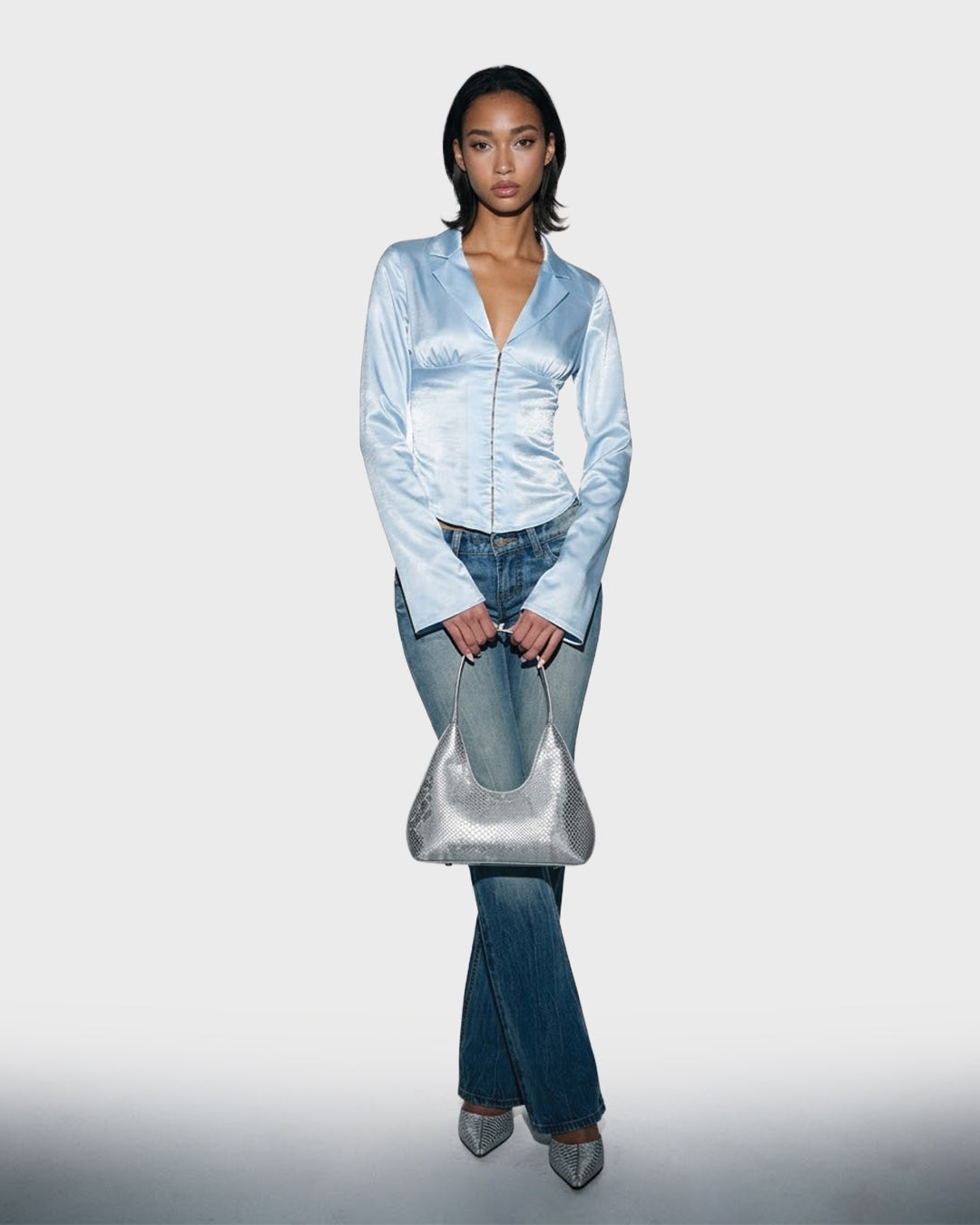 Gradient Flare Jean