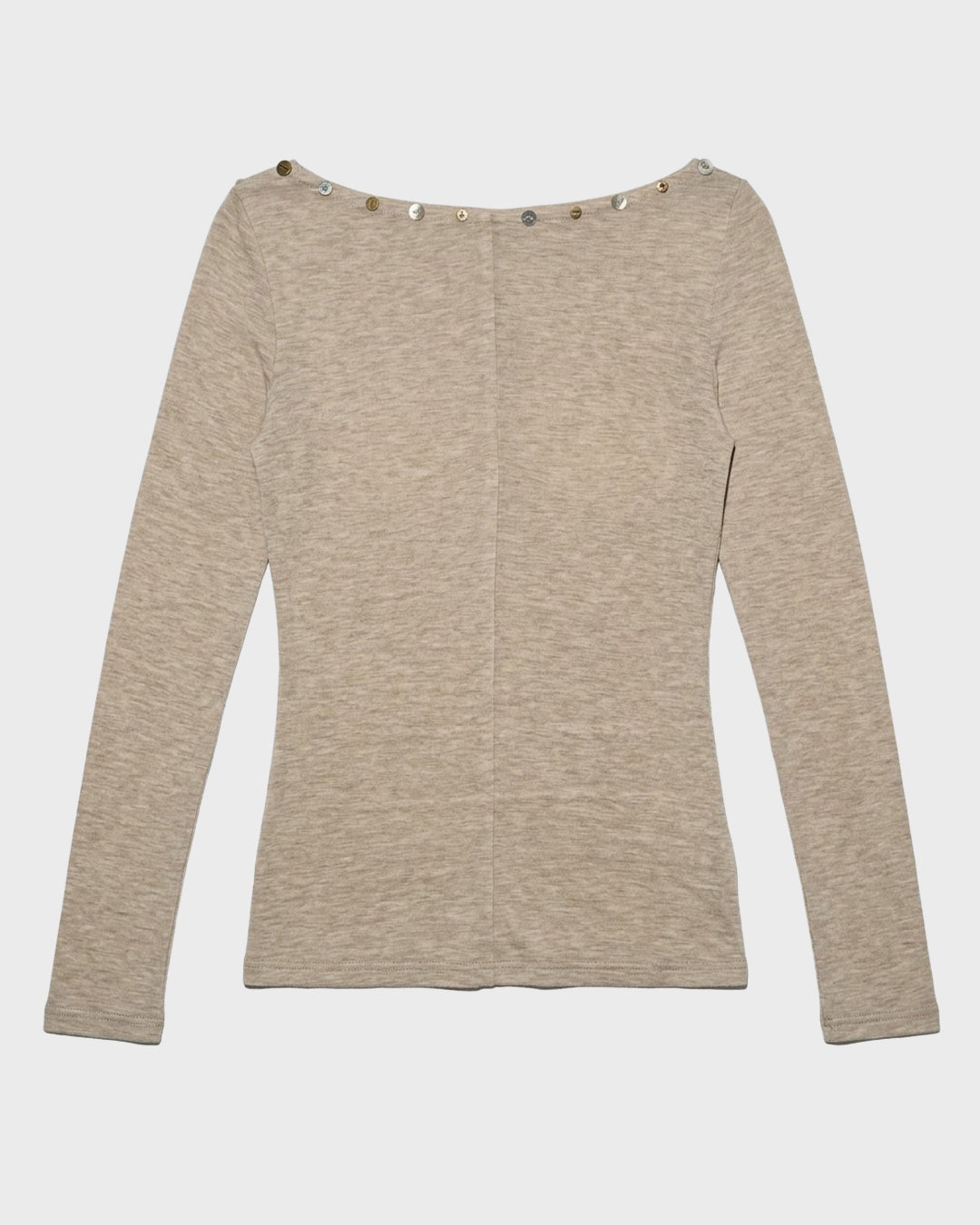 Hesse Button Knit Top