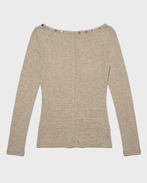 Hesse Button Knit Top