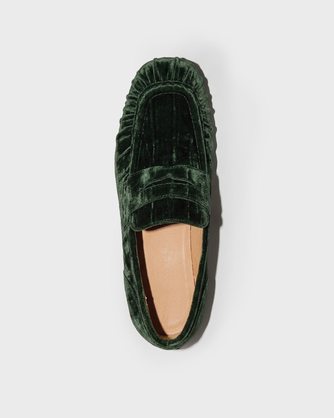 Silk Velvet Loafer
