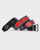 North Star Leather Belt
