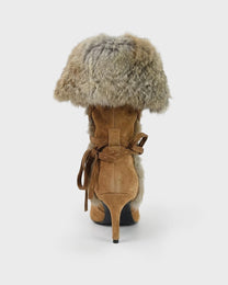 Fur Cuffed Boot