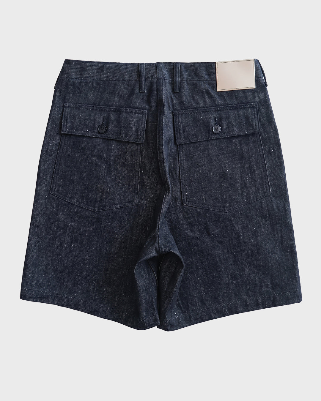 Shorts in denim grezzo di ramia