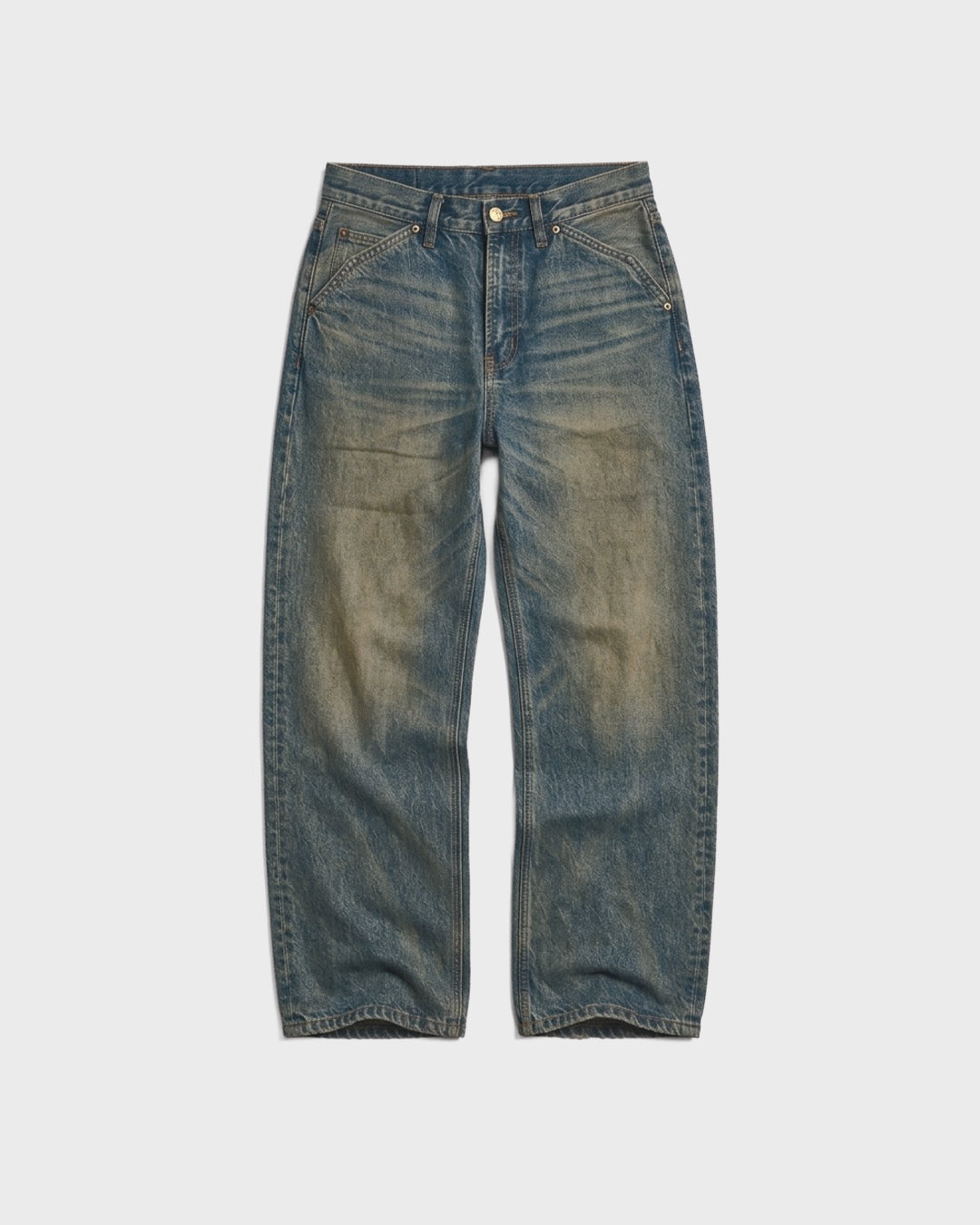 Dirty Wash Low-Rise Jean