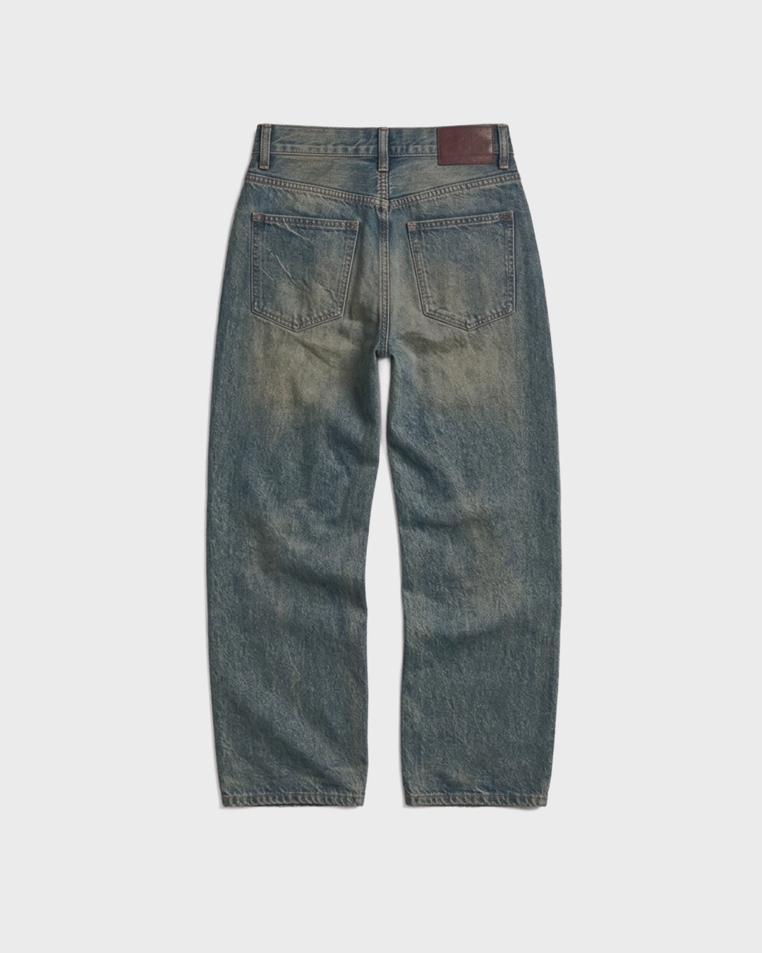 Dirty Wash Low-Rise Jean