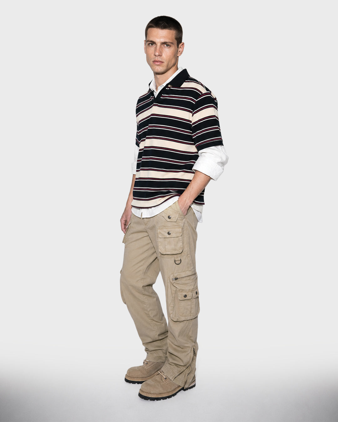 Pantalón Ancho Cargo Fleck