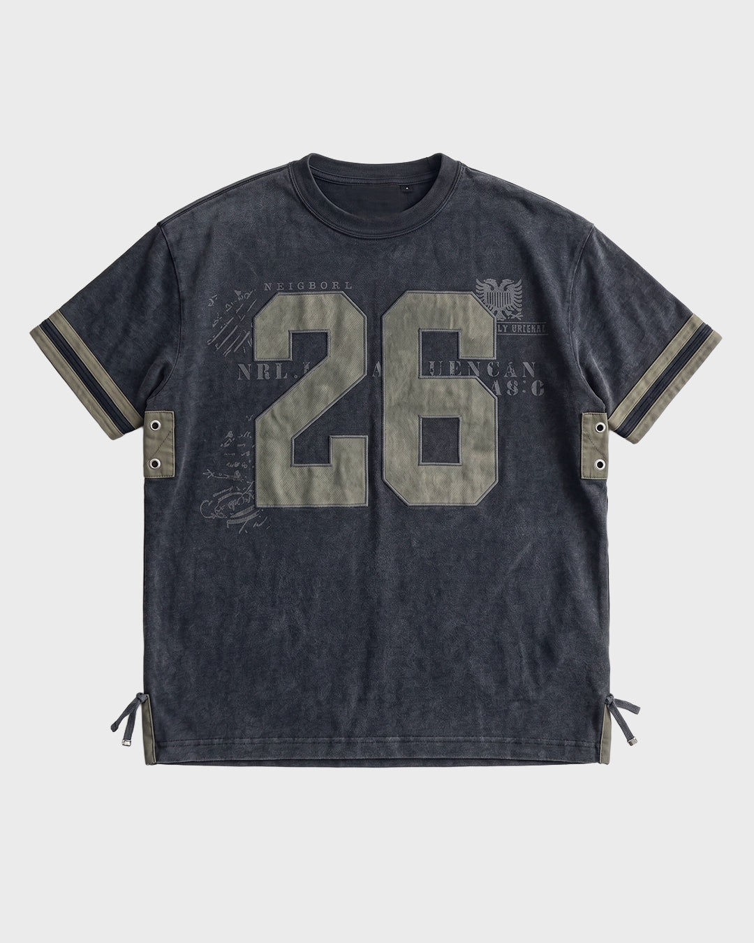 Camiseta de bolsillo Shibori