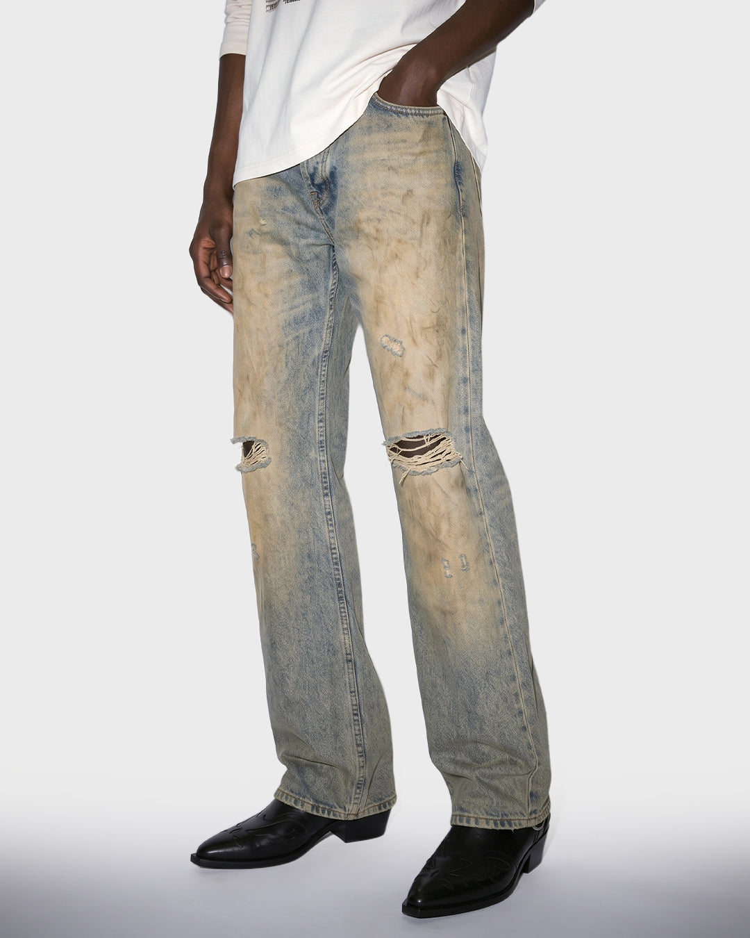Sediment Flare Jeans