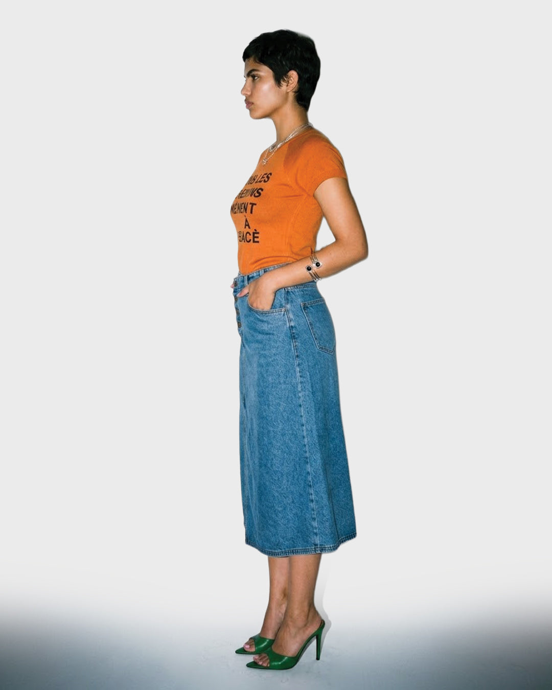Peace Knit Tee
