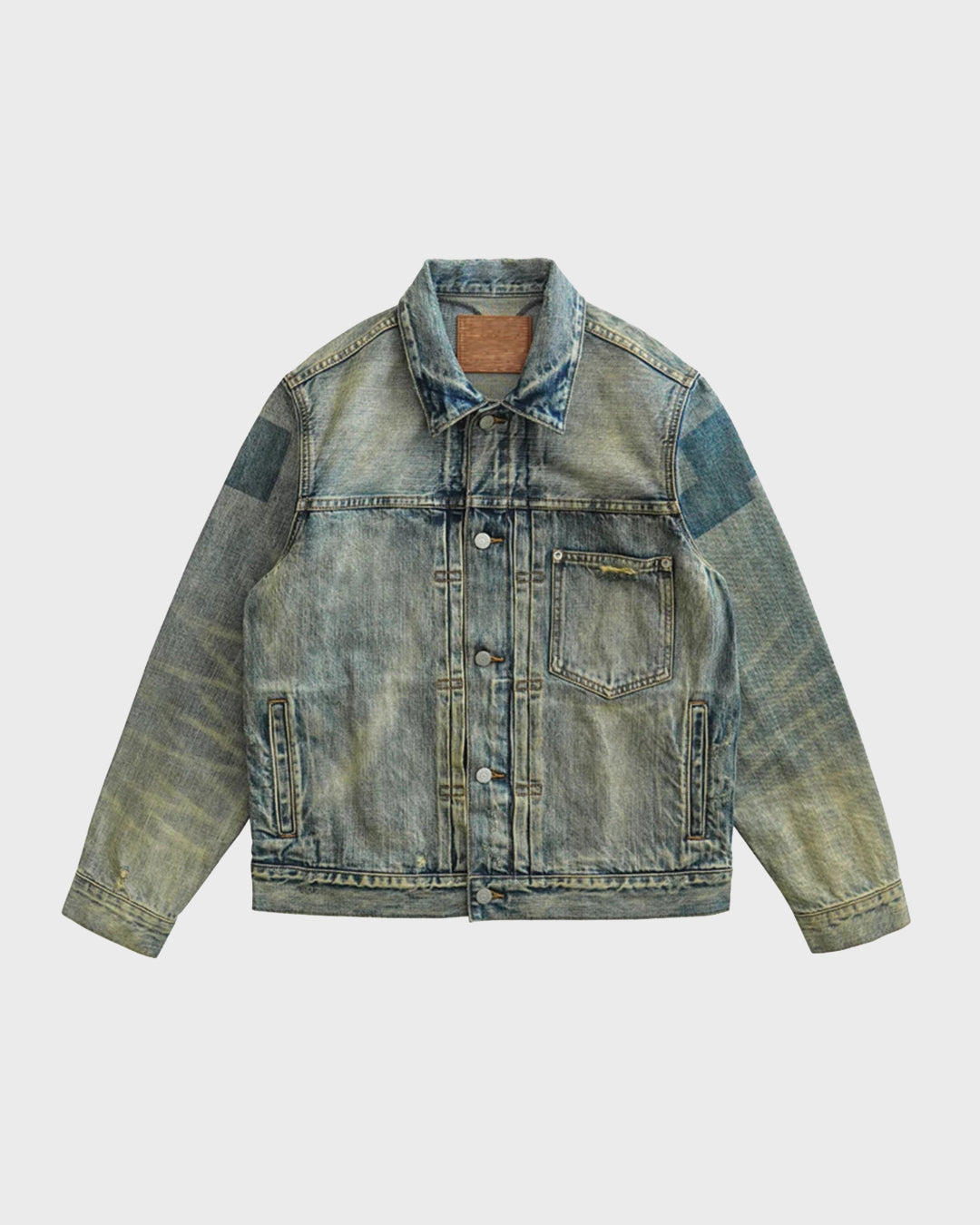 Giacca di jeans rielaborata