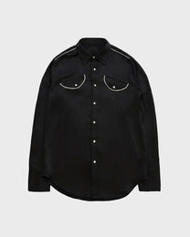Longhorn Satin Shirt