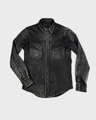 Vintage Leather Ranch Shirt