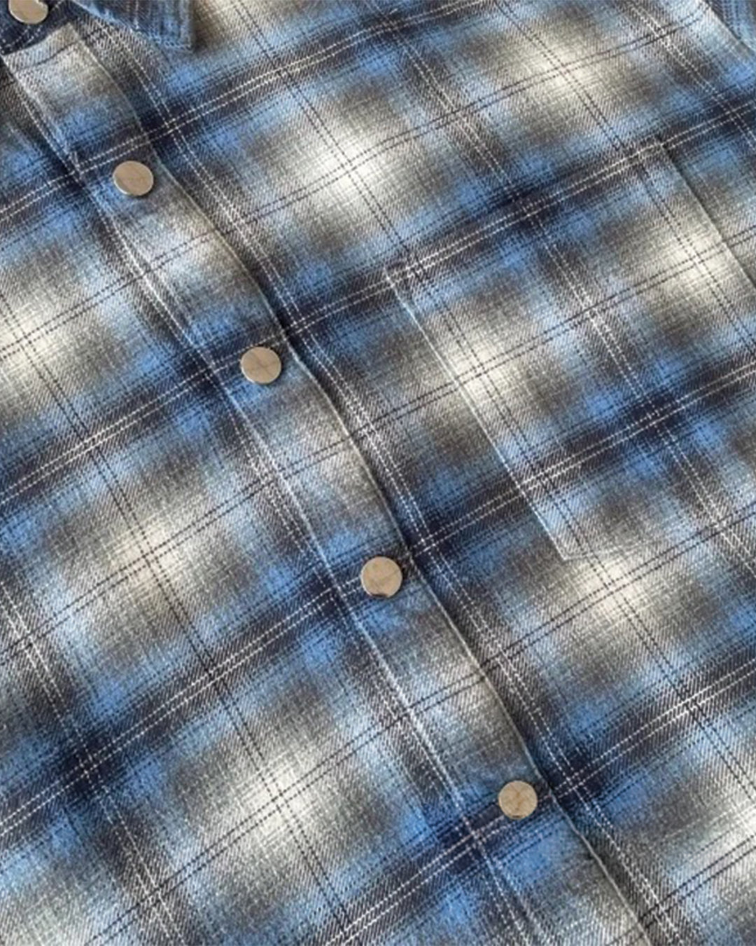 Soft Plaid Crop Shirt
