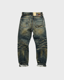 Vaqueros Selvedge con Efecto "Sun Cast"