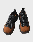 Paneled Leather Trainer