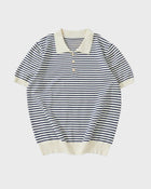 Camicia da campo in morbido indaco