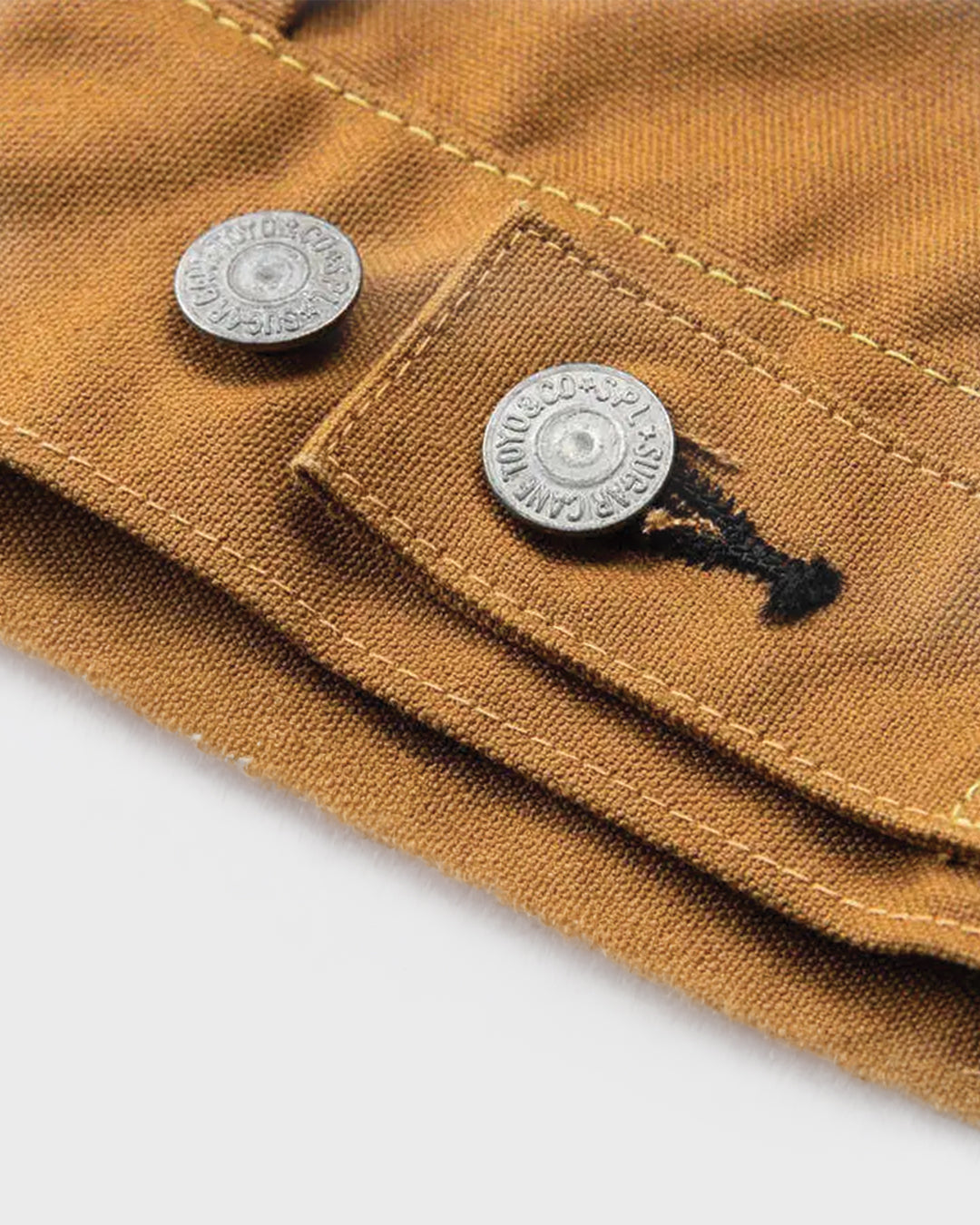 Chaqueta vaquera reestructurada