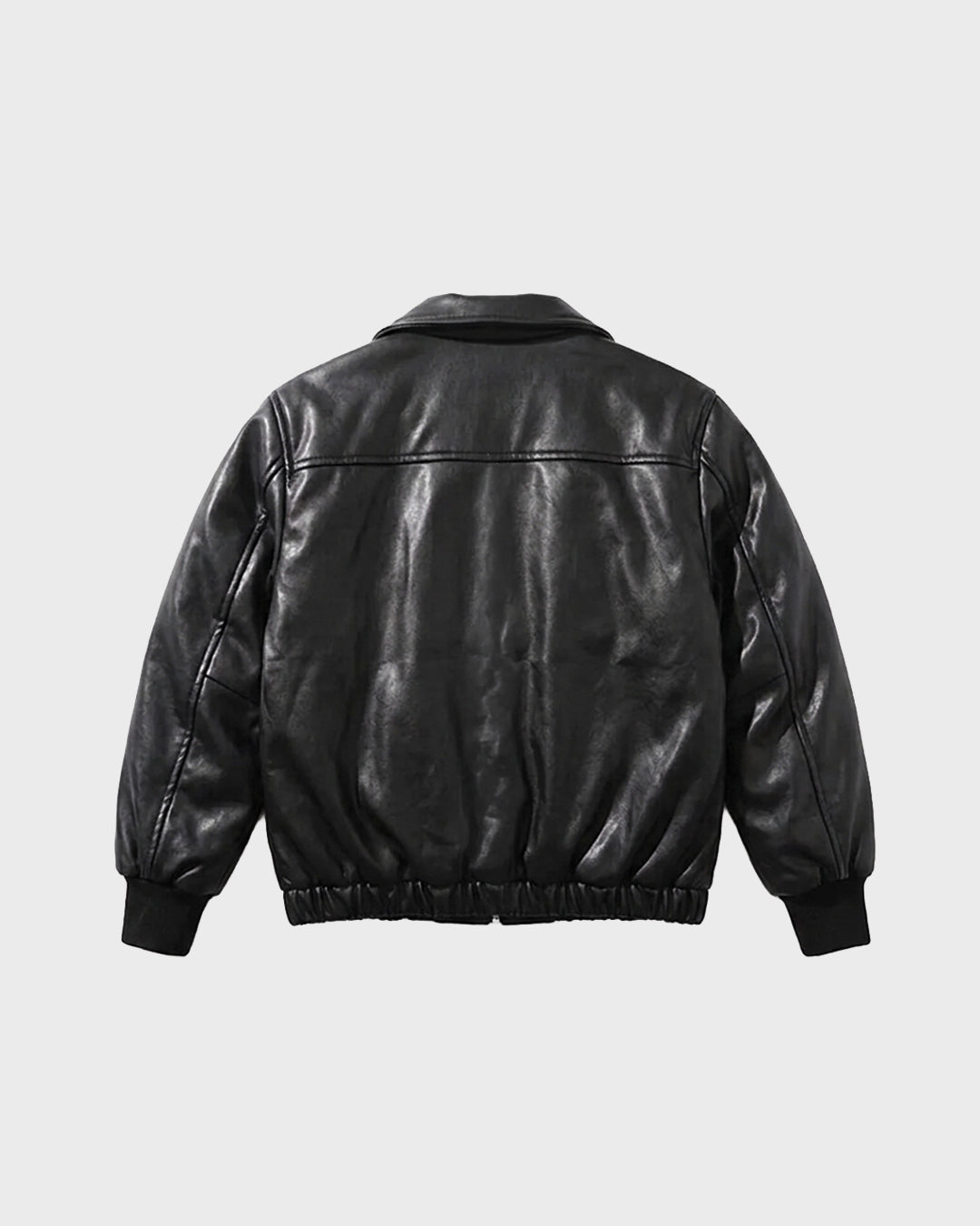 Midnight Coated Bomber Jacket