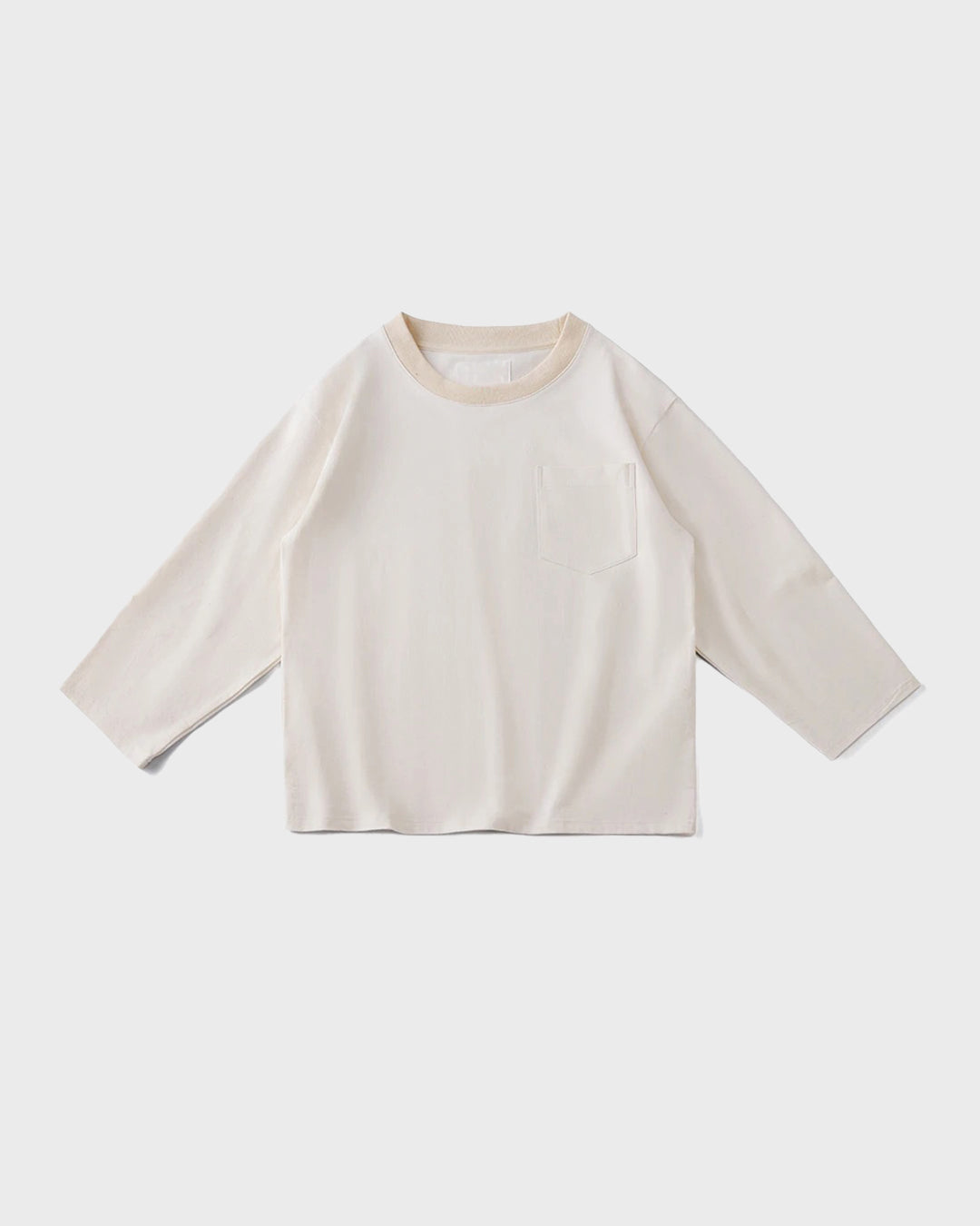 T-shirt corta con taschino