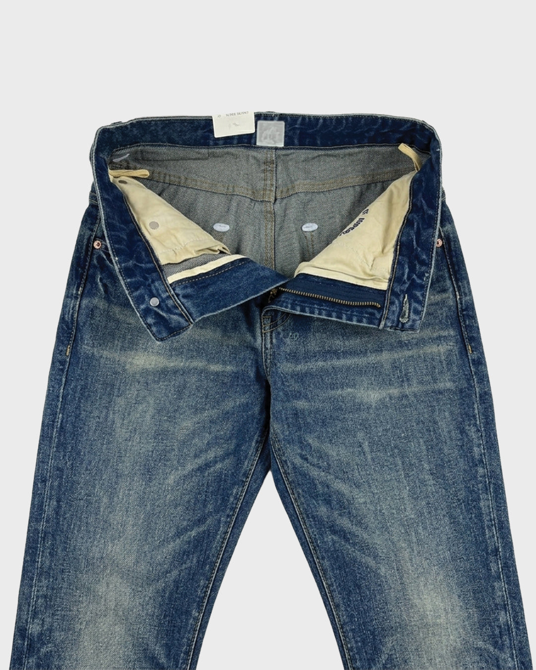 Vaqueros Selvedge con Efecto "Sun Cast"