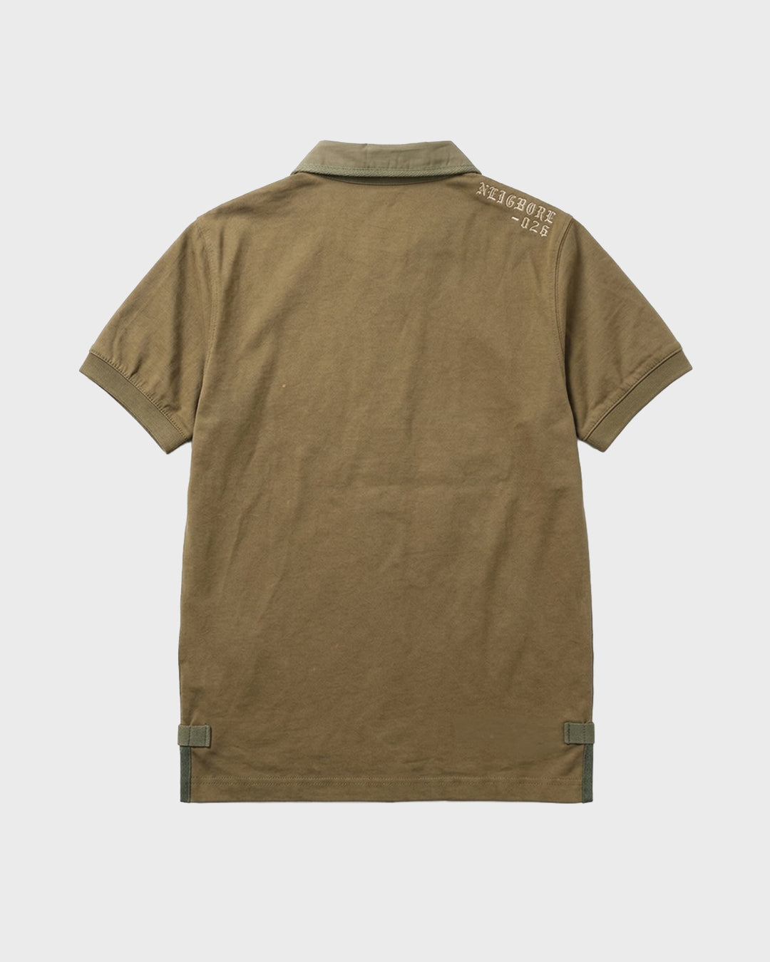 Camicia da campo in morbido indaco