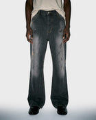 Jeans svasati color carbone sbiadito