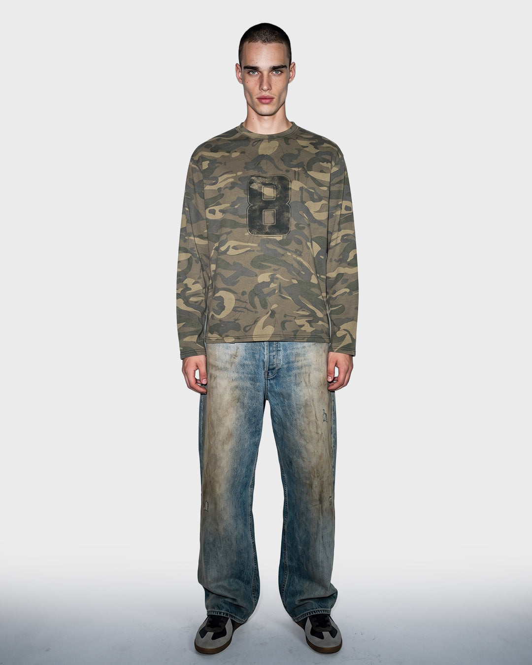 Sediment Wide Leg Jeans