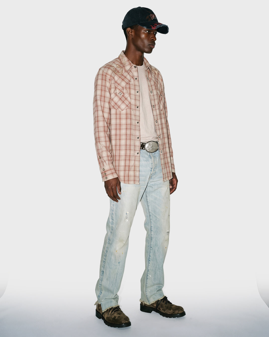 Camicia con script Rose Rodeo