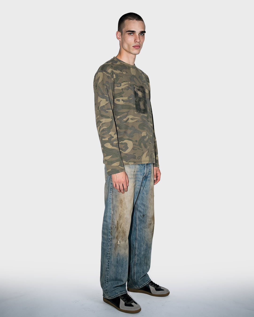 Sediment Wide Leg Jeans