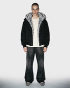Fur Lined Bomber Jacket