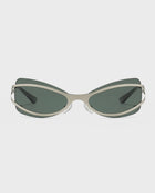 Traced Oval Sunglasses