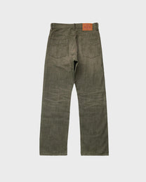 14oz Olive Selvedge Jeans