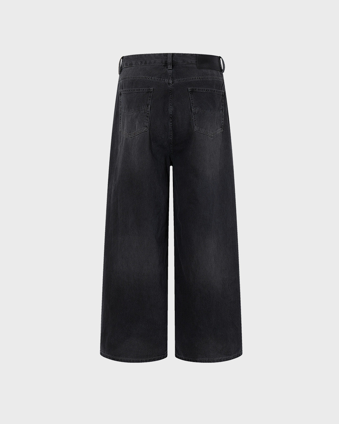 Jeans larghi neri carbone