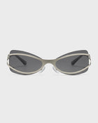 Traced Oval Sunglasses