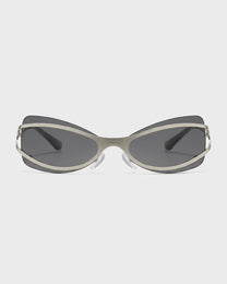Traced Oval Sunglasses